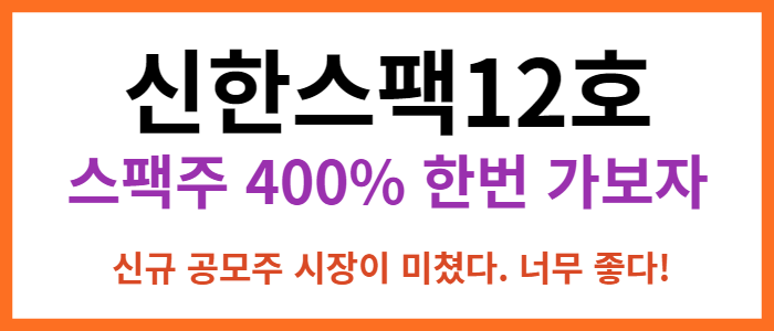 신한스팩12호